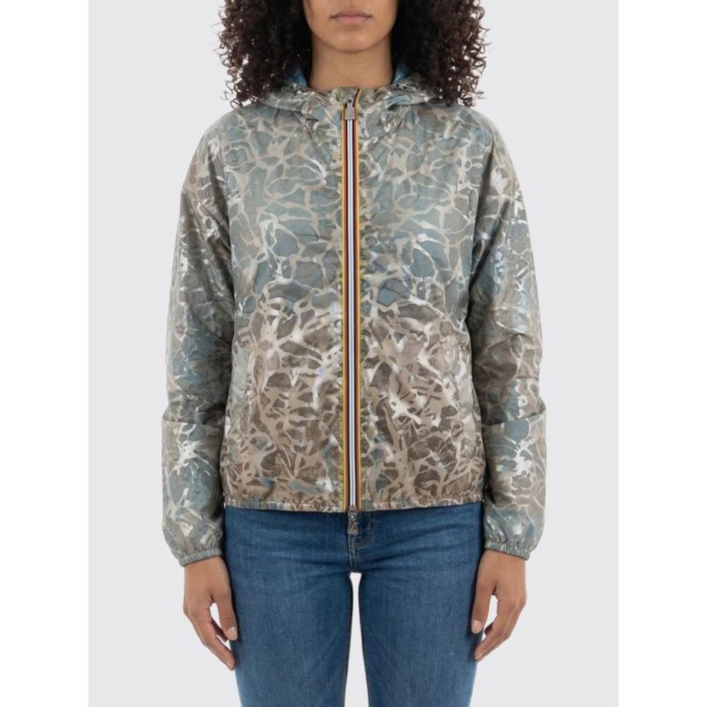 K-Way Women K-Way Laurette Reversible Technical Fabric Jacket